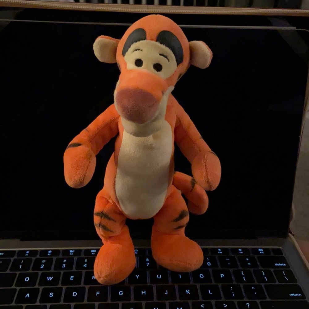 Tigger Plush Orange Standing Stuffed Animal soft